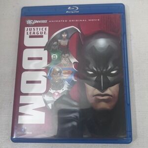 Justice League Doom Blu-ray DVD DC Universe Animated Original Movie Slipcover